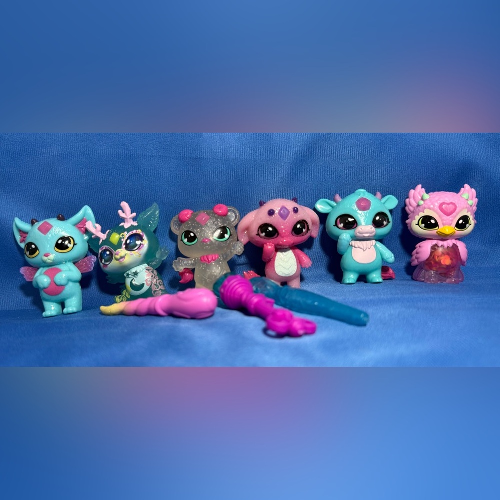 Magic Mixies Mixlings Loose Lot 6  Figure Bundle 2”